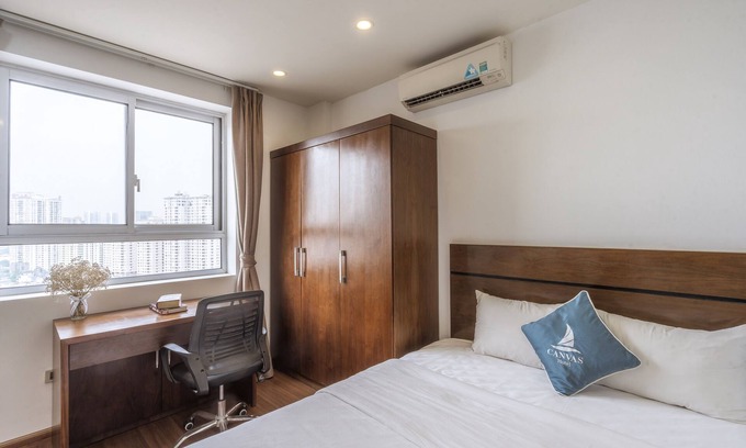 Ngoc Khanh Apartment | 1BR/Luxury/Private/Full Utilities - Cau Giay District