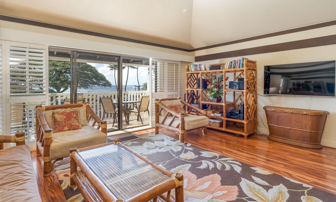 Poipu Condo | 2/2 OCEAN VIEW with AC, Poipu Beach Condo Resort, Kiahuna, Pool, Gym, Courts