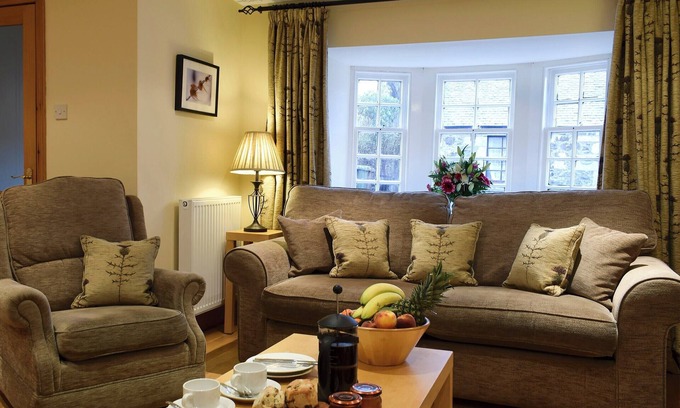 Pool of Muckhart Cottage | 2 bedroom accommodation in Muckhart, near Gleneagles