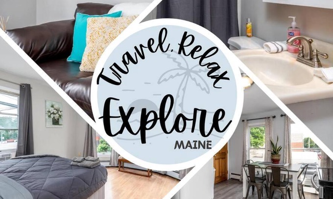 Biddeford Apartment | 2 Bedroom - Close to Local Beaches