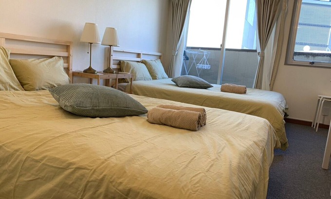 Dogenzaka Apartment | 2 Double Bed Heart of Shibuya Up to 4ppl