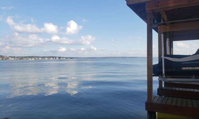 Onalaska House | 2 Free Kayaks, Newly renovated home with huge patio space to relax!
