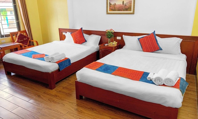 Sa Pa Hotel | 2 king beds with lovely breakfast at Cherry Sapa Hotel!