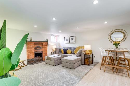 City Park Apartment | 2 Mi to Downtown Denver Stylish Gem with Fireplace!