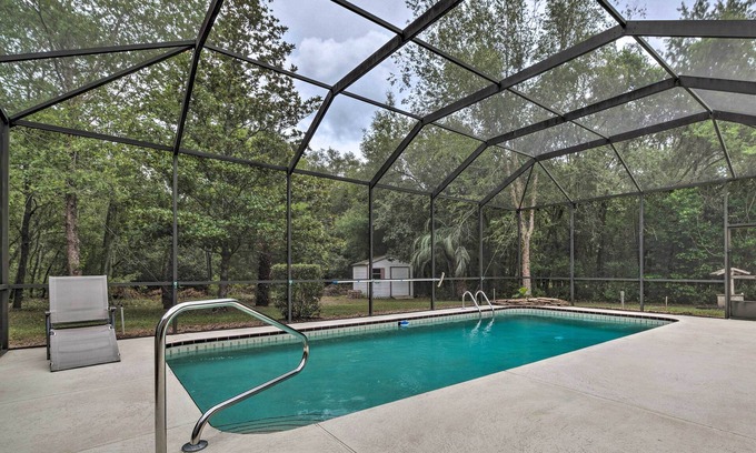 Lecanto House | 2 Mi to Golfing: Luxe House w/Lanai + Pool