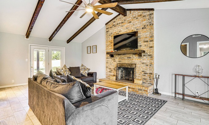 Wichita Falls House | 2 Mi to Lake: Home w/Game Room, Pool & Fast WiFi!
