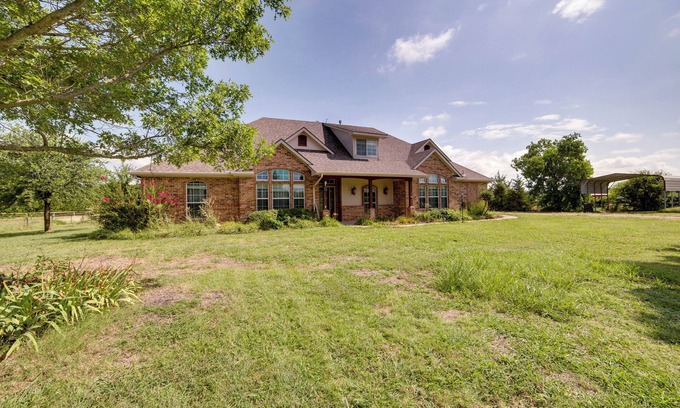 Farmersville House | 2 Mi to Lake Lavon: Countryside Retreat on 6 Acres