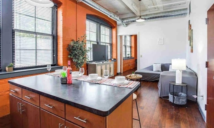 Rochester Apartment | ~2~ NY Style Centric Loft with King Bed by Park av