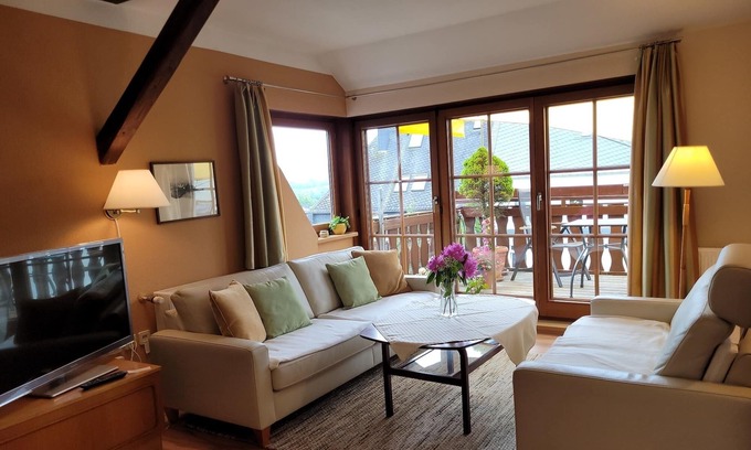 Marienberg Apartment | 2-room apartment with roof terrace on the 2nd floor