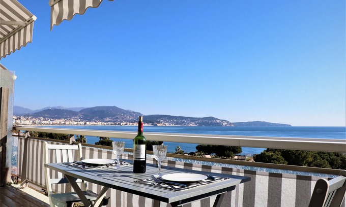 La Californie Apartment | 2 Rooms NEW Promenade des Anglais Amazing View