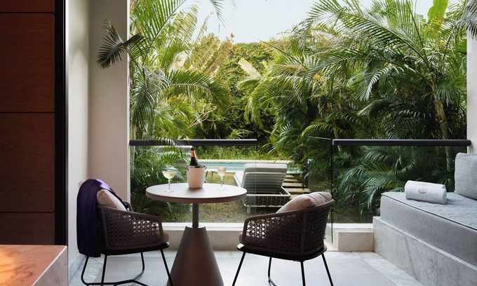 Punta Sam House | 2 Spacious Rooms w/Pvt Pool in Sophisticated All-inclusive Beachfront Resort