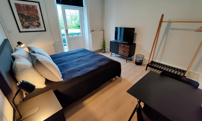 Hovedgard Bed & Breakfast | 2 x Double Room with Terrace - Provstegården Bed & Breakfast