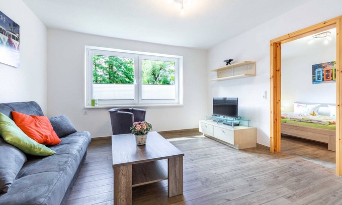 Kroepelin Apartment | 2- Zimmer- Ferienhaushälfte Lucky 1 - Familien Ferienhof Lucky bei Kühlungsborn OFC 08