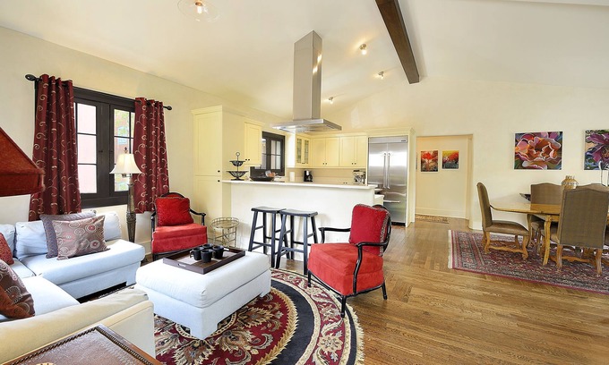 Historic Eastside House | 2016 Heritage Award Home in dwtn. Santa Fe, Soaking tub, Outdoor deck for dining