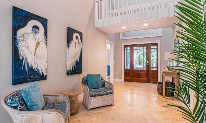 Oceanside House | 24 Red Cardinal 2nd Row, Steps From The Beach Updated, Coastal, Luxury