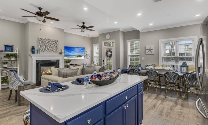 Emerald Waters Village House | 266 N. St. Francis | Private Hot Tub | Two Pools | Bikes | Gated Community