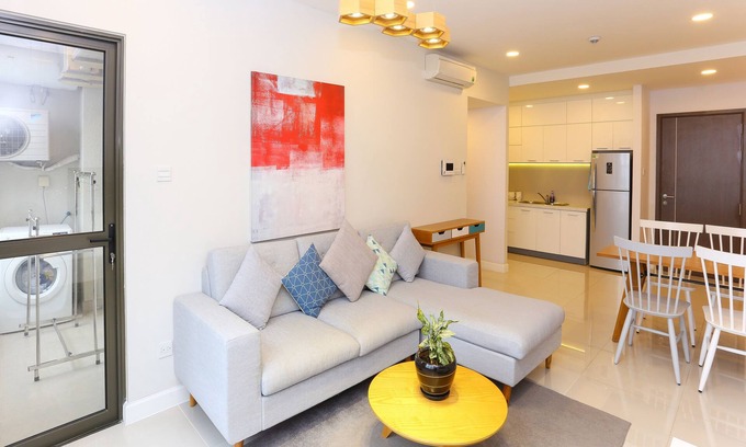 Bach Dang Riverside Apartment | 2BR 2WC modern apt ★ river view, free rooftop pool