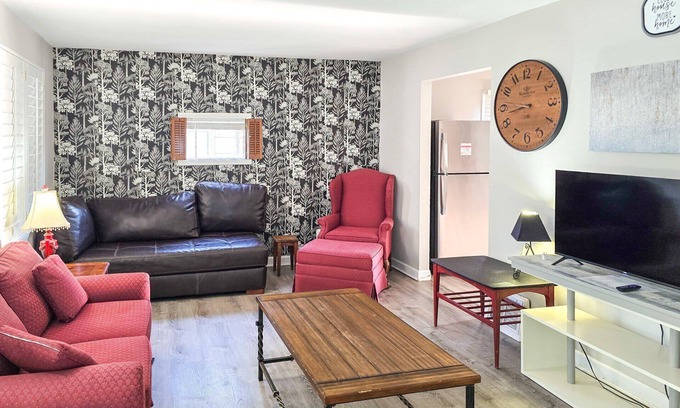 Airport Township House | 2BR Retreat with Fire Pit Close To Downtown STL