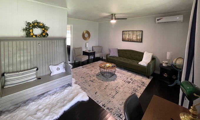 Chickasha House | 2BR, Sleeps 6, fenced yard for pets