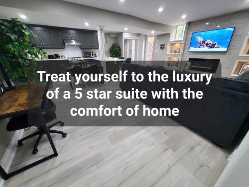 Brampton Apartment | 3 bdrm 3 full bath Brampton Toronto, Sleeps 16