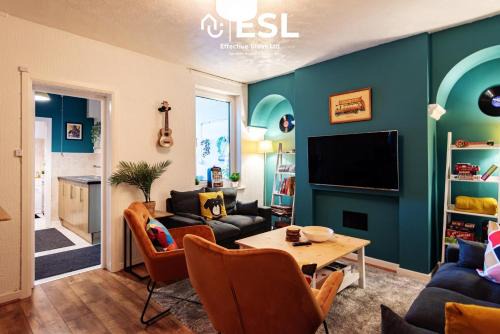Wrexham House | 3 bedroom House - Next to Wrexham FC Racecourse Stadium
