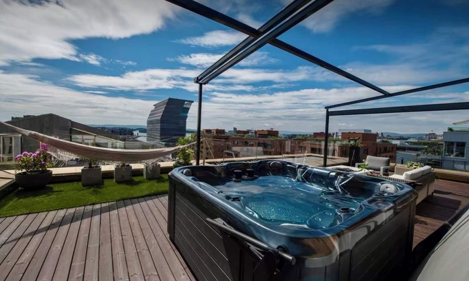Gamle Oslo Apartment | 3-bedroom penthouse in delightful Oslo, large private terracce , amazing view