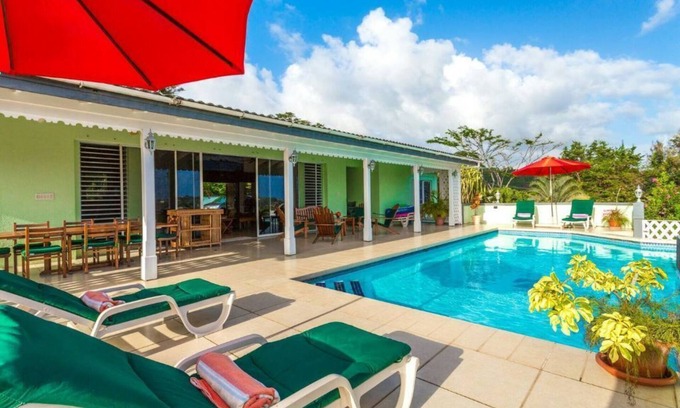St. David Villa | 3 bedroom Villa with pool -Calivigny Gardens Westerhall Grenada