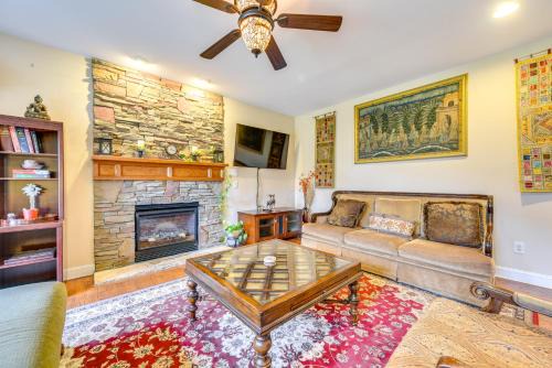 Fort Mill House | 3 Mi to Carowinds Retreat with On-Site Fishing