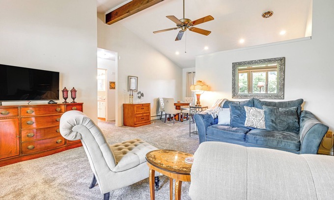 Lansing Apartment | 3 Mi to Michigan State: Apt w/Patio in Lansing!