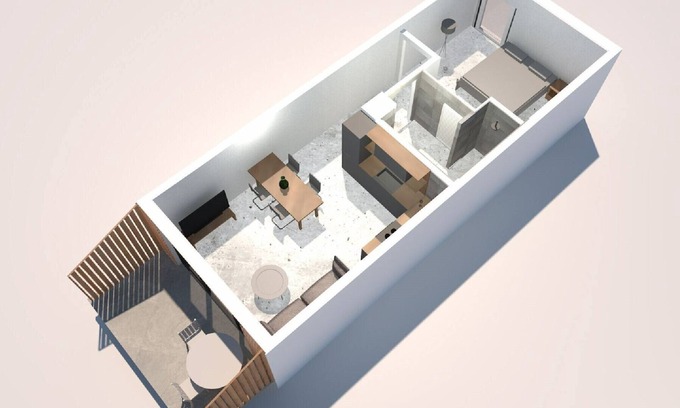 Freiburg im Breisgau Apartment | 3 Muskateller, 43qm, Balkon, 1 Schlafzimmer, Max. 2 Personen