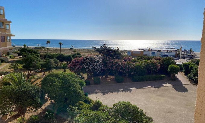 Le Barcares Apartment | 3-Room Apartment with Terrace, Barbecue and Parking - 300m from Shops, Beach Front