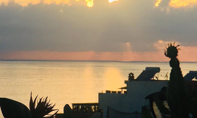 Taghazout Apartment | 3 Traditional Moroccan House with magnificent view - private roof terrace
