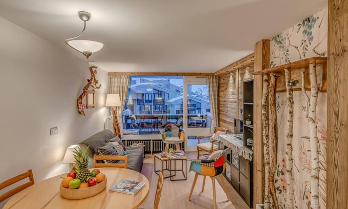 Le Lavachet Apartment | 300m from resort center, 4th floor, balcony, tv, ski locker, 39m², Tignes