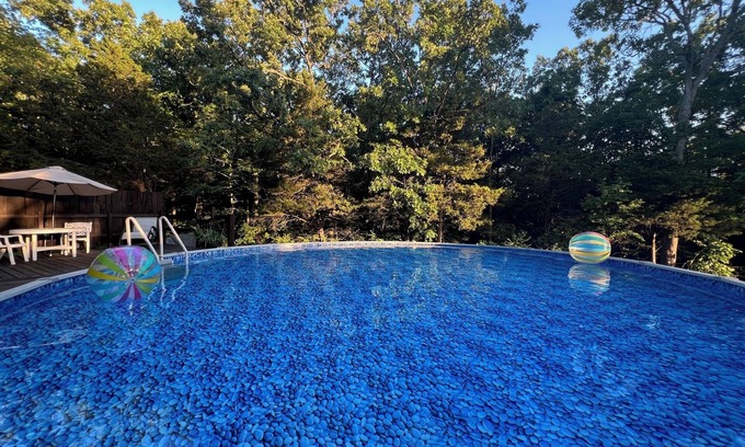 Lake Forest Estates House | 33ft private pool+4bd 2b+Arcade+nature+stargazing
