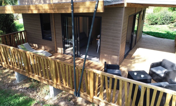 Villiers-le-Morhier Ski Chalet | 35m² fully-equipped chalet overlooking the Eure valley