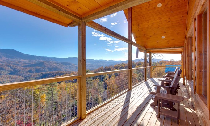 Gatlinburg - Pigeon Forge Cabin | 391 m² Cabin ∙ 7 bedrooms ∙ 20 guests