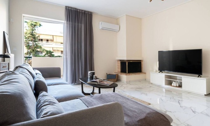 Elliniko-Argyroupoli Apartment | 3BD Apt next to The Ellinikon
