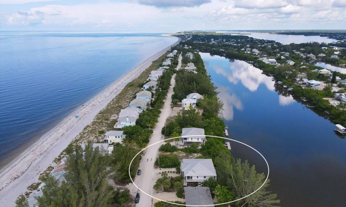 Palm Island House | 4 Bedroom home directly across the street from the beach!