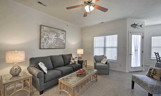 Villages of Five Points Condo | 4 Mi to Beaches: Luxe Coastal Resort Condo