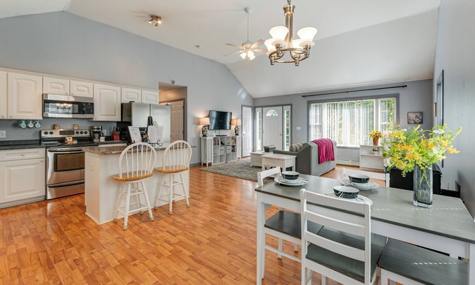 Naples House | 4 Mi to Long Lake! Secluded Haven w/Fenced Yard