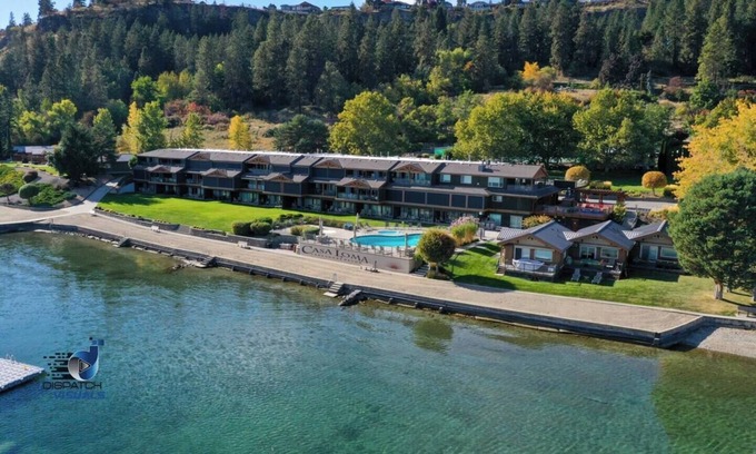 Central Okanagan Apartment | 408 - Serene Lakeside with Stunning Views