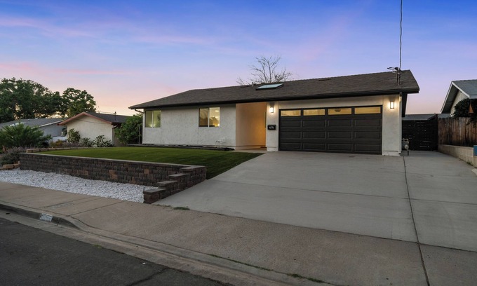 El Cajon House | 4BR/2Bth, Hot Tub, King Bed, Garage, Gated Backyard