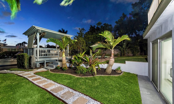 Lauderdale Isles Villa | 4BR Lauderdale Waterfront Oasis - 20 Mins to Miami - 10 mins to FLL beaches