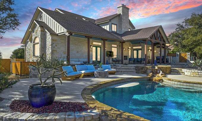 Dripping Springs House | 5 Acres - Pool, Game Room, Casita, Gym, Office!