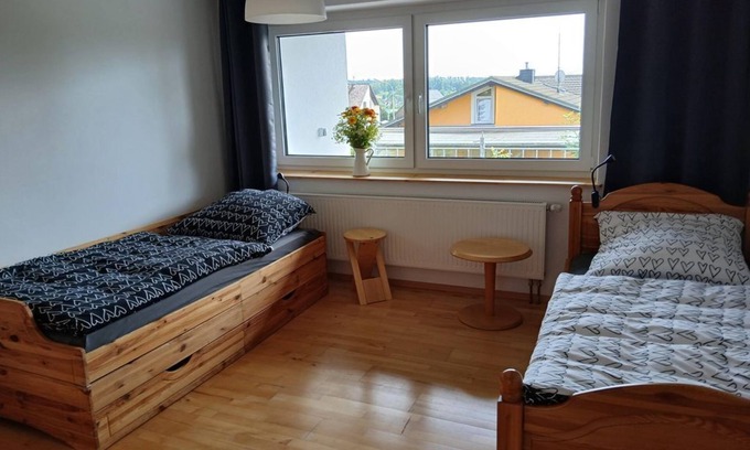 Pottum Apartment | 5 bed apartment, shower/WC, 3 bedrooms, balcony - Ferienwohnung am Steingärtchen