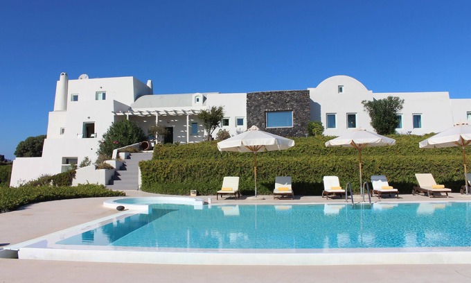 Akrotiri Villa | 5 bedroom Luxury peaceful Villa with pool and amazing sea views