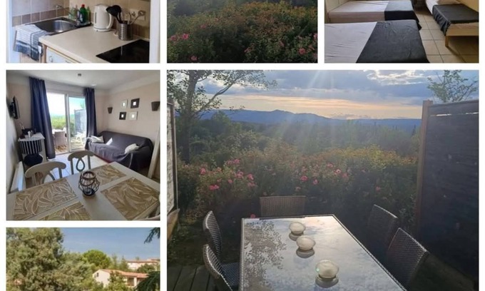 Rouret Condo | 5-person accommodation in a vacation village with swimming pools in Ardèche