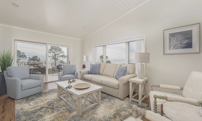 Hilton Head Villa | 507 Shorewood - 3 Bdrm Panoramic Oceanfront Views