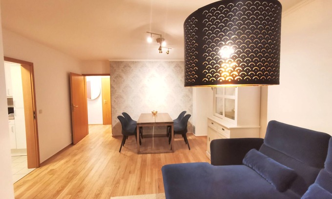 Schwarzenbek Apartment | 55m² apartment for 1-2 people, modern and stylishly furnished, with free parking