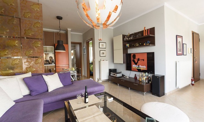 Galatsi Apartment | 58m2 Modern Apartment ideal for your business trip